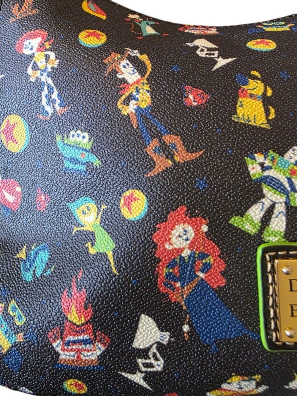 Dooney & Bourke Disney Pixar Hobo Bag Toy Story Monsters Inc Shoulder Purse - Picture 6 of 16